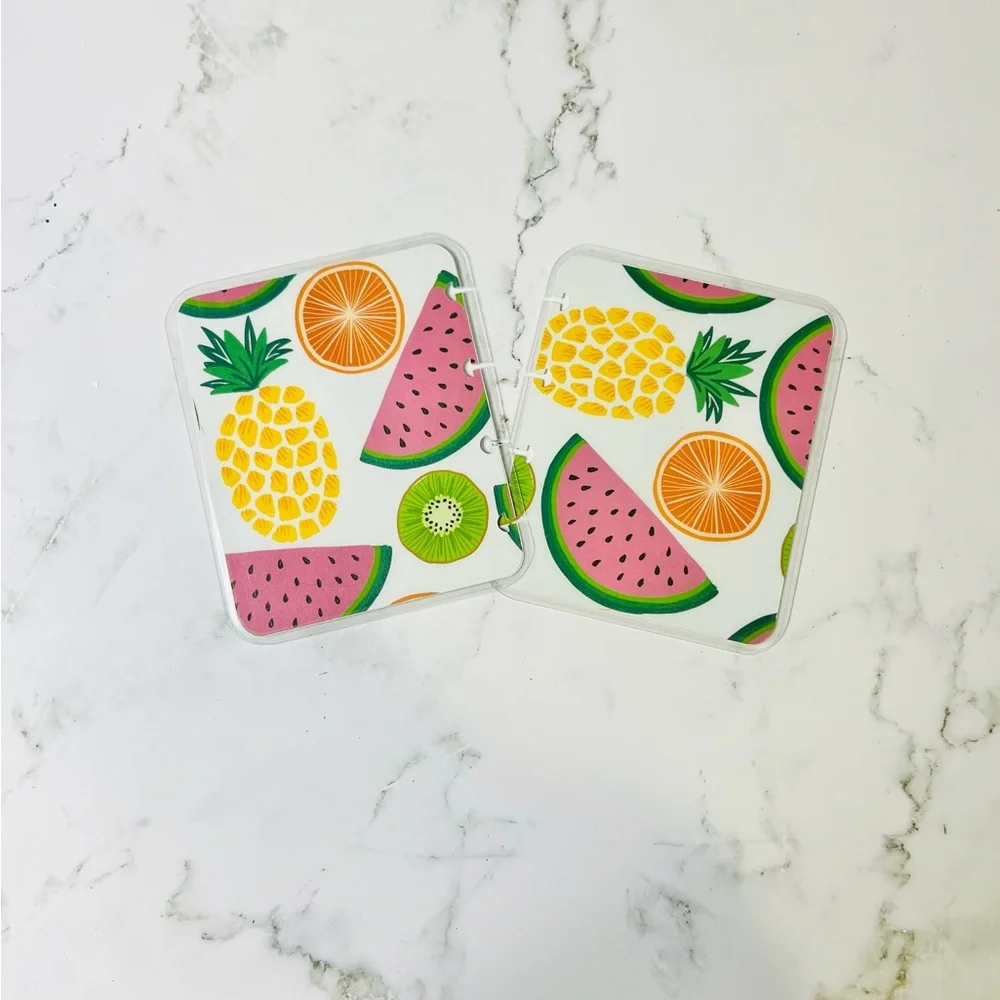 Planner micro size tropical plants floral stickers 12 months